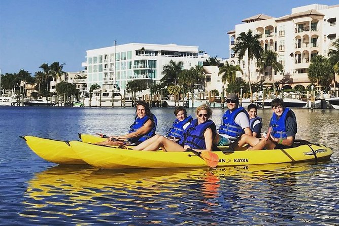 Seven Isles of Fort Lauderdale Kayak Tour - First-timers can get comfortable