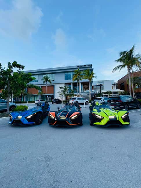 Slingshot Rentals - Fort Laudarale, Las Olas, Hollywood - Choosing a route through South Florida