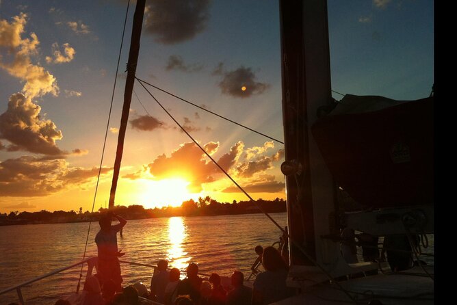 Sunset Sail in Miami: Complimentary Champagne Toast - Two routes, one changing sunset