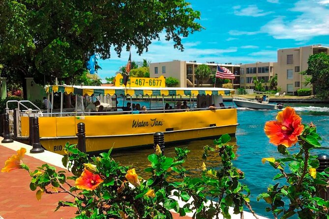 Water Taxi All Day hop-on hop-off Venice of America Boat Tour - The waterways give Fort Lauderdale a different face