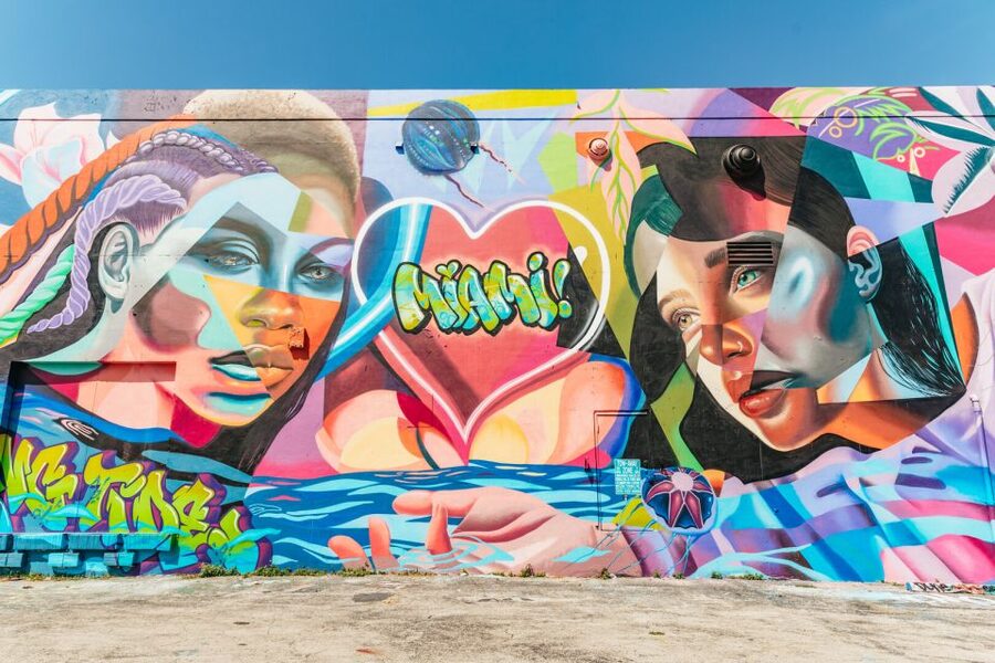 Wynwood Art District 1-Hour Street Art Tour by Golf Cart - Wynwood Walls and the Museum of Graffiti are useful landmarks