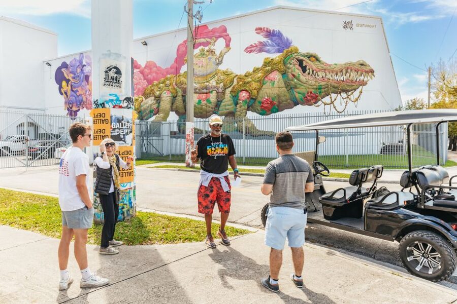 Wynwood Art District 1-Hour Street Art Tour by Golf Cart - $45 is fair for guided access, not a full day out