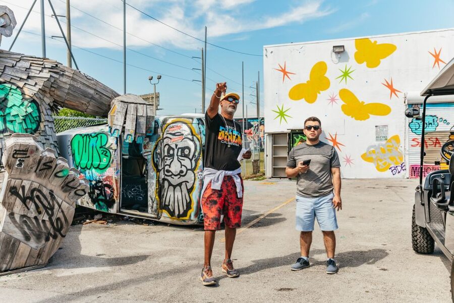 Wynwood Art District 1-Hour Street Art Tour by Golf Cart - Six to nine stops reveal different ways to work a wall