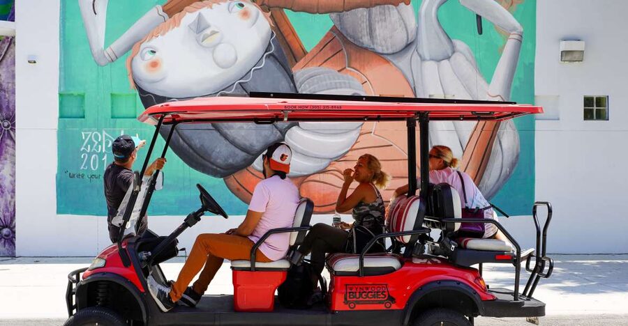 Wynwood Art District 1-Hour Wynwood Buggies Street Art Tour - Finish at Wynwood Walls